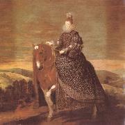 Portrait of ride horse VELAZQUEZ, Diego Rodriguez de Silva y